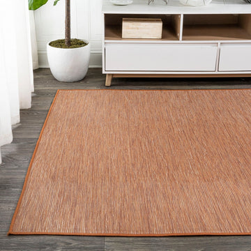 Ethan Modern Flatweave Solid  Area Rug